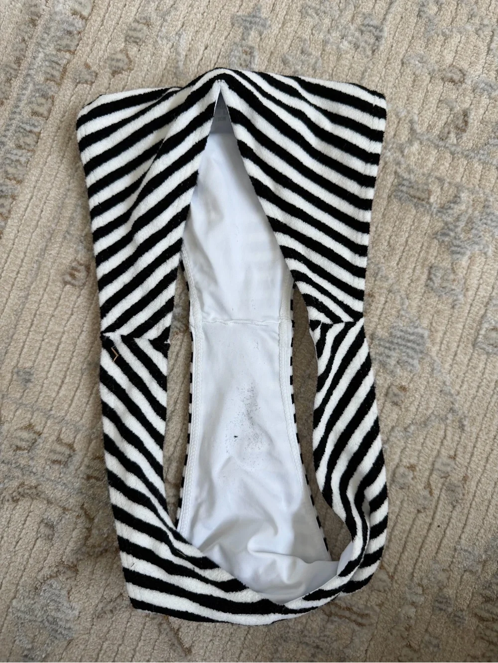 Frankie’s Bikini Enzo Striped Cheeky Bikini Bottom